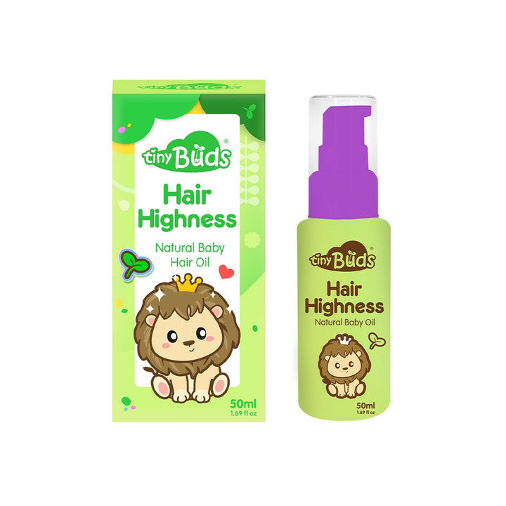 Tiny Buds Hair Highness Natural Baby Hair Oil 50ml - Extra Value Mart