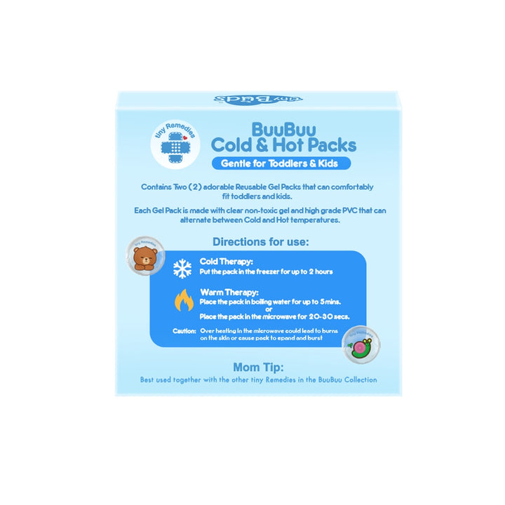 Tiny Buds Tiny Remedies BuuBuu Cold & Hot Packs