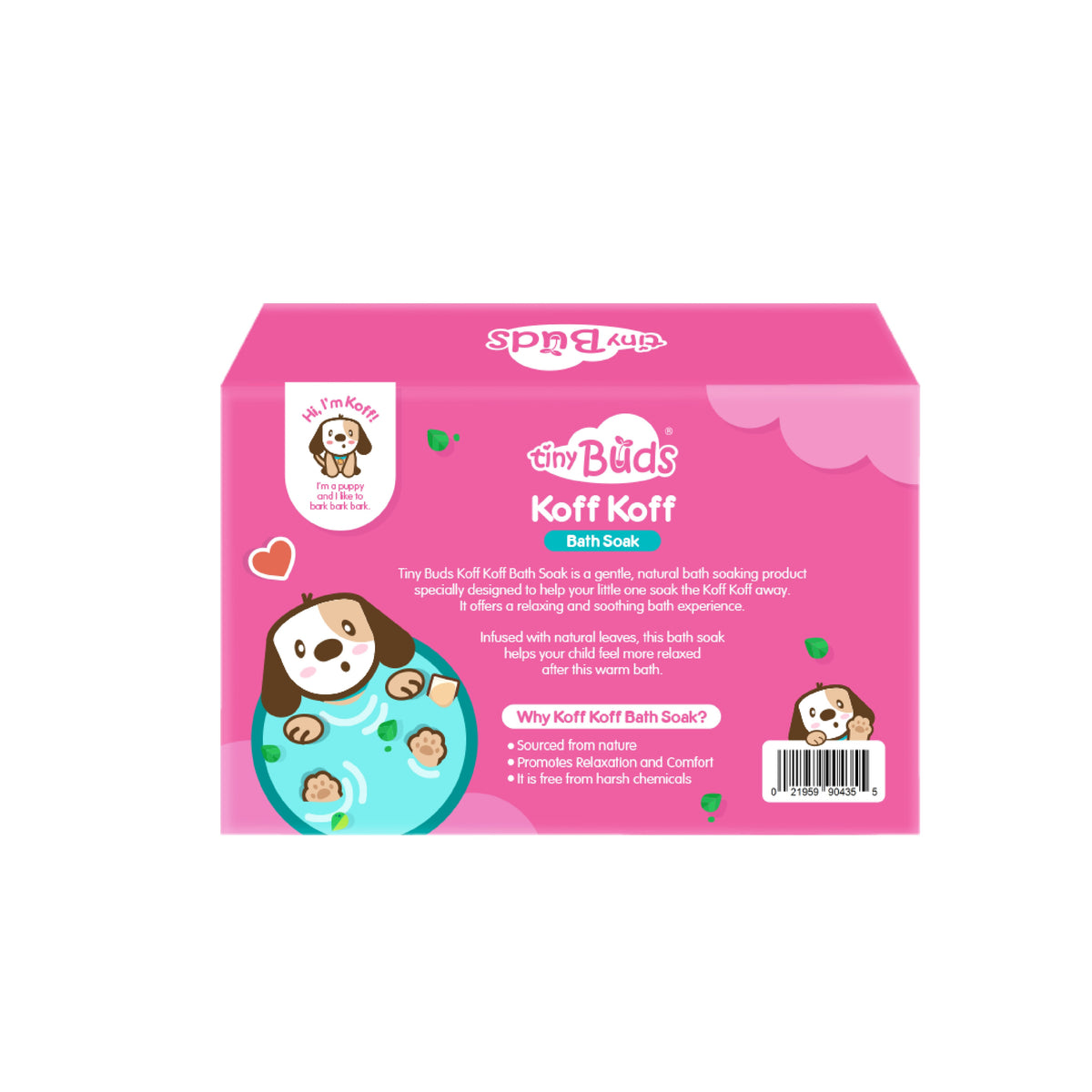 Tiny Buds Koff Koff Bath Soak 4 Pieces – product photo 2