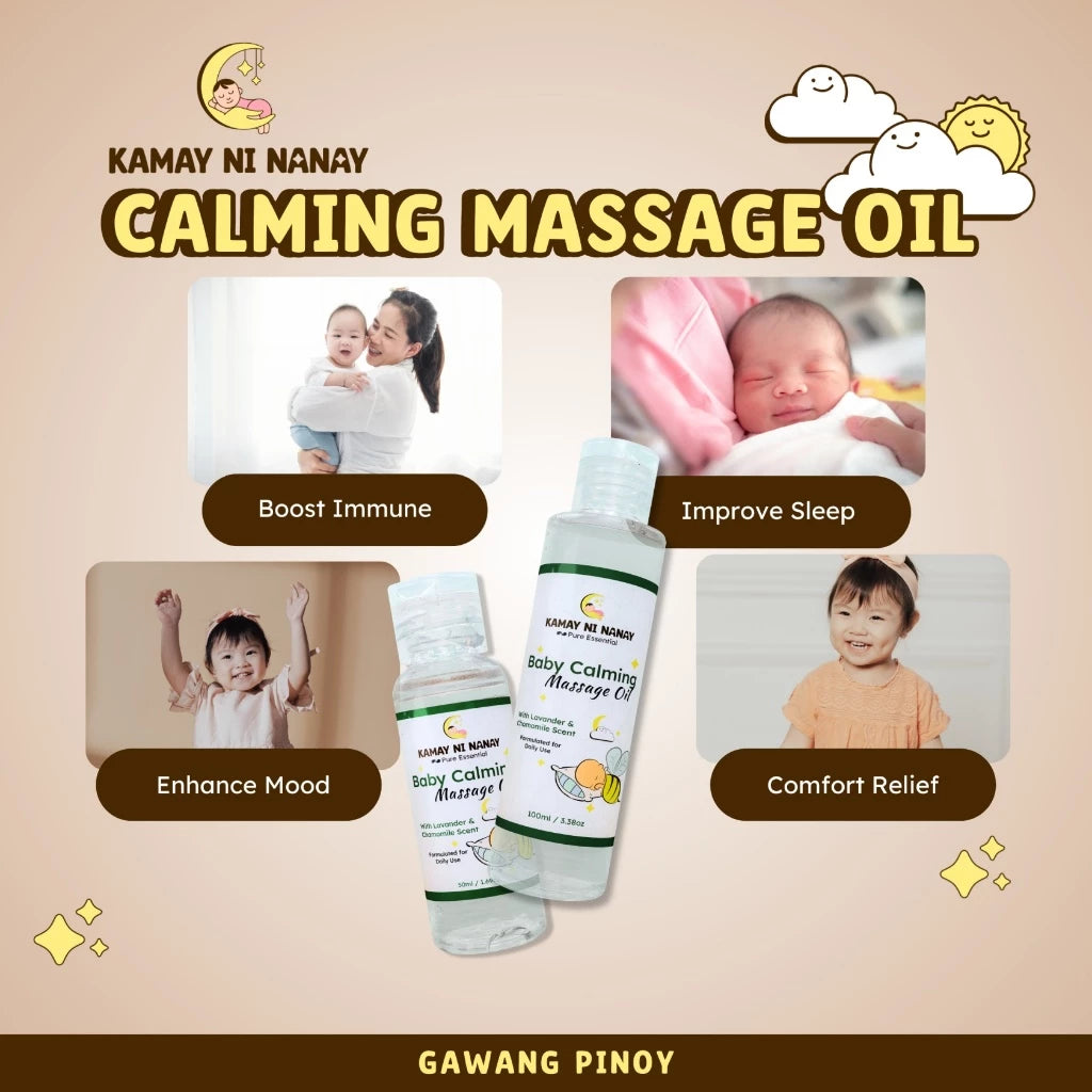 Kamay ni Nanay Baby Calming Massage Oil 50ml