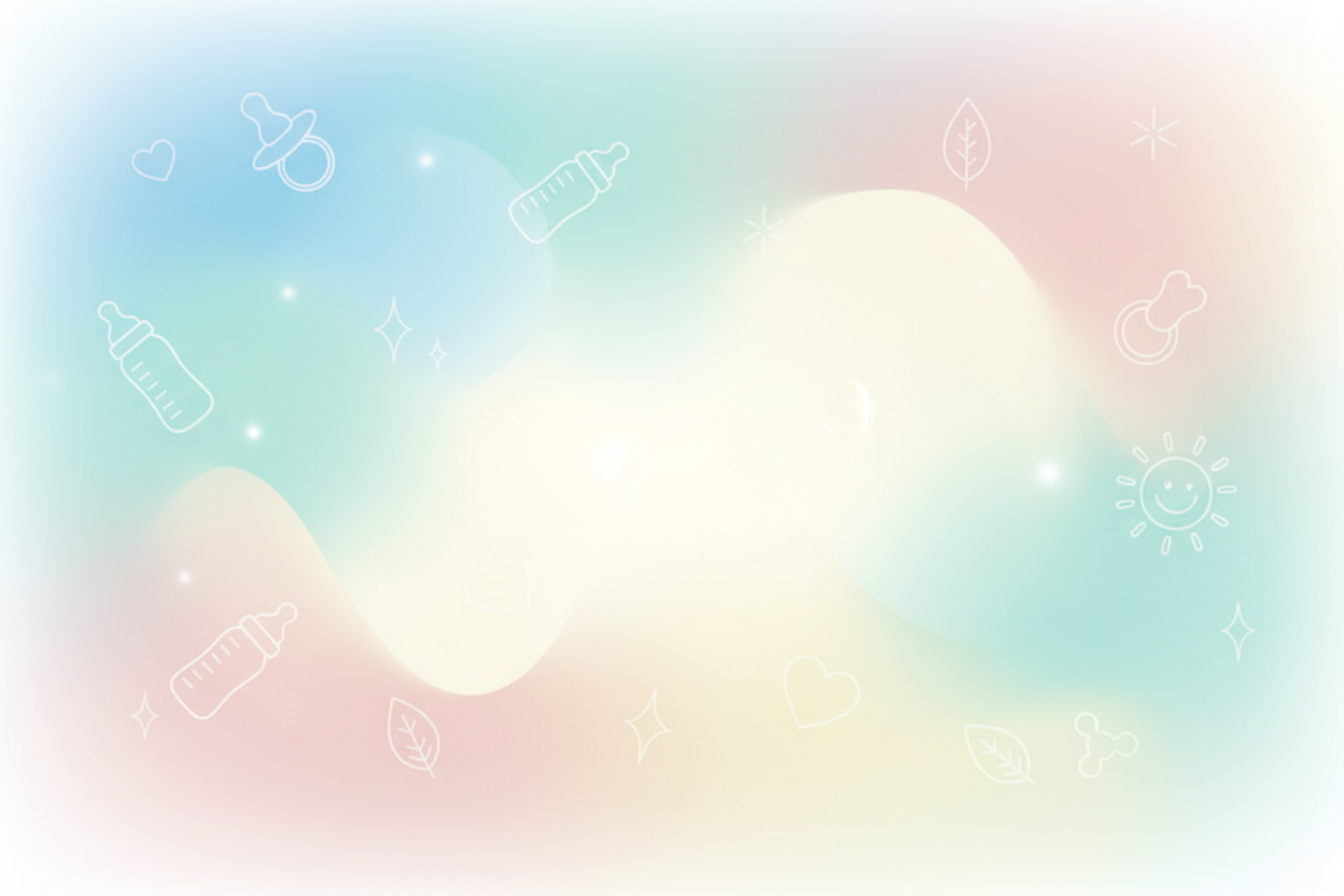 Recommended size:
📐 1920 × 600 px (or similar wide banner ratio)

Prompt:

Create a wide, soft pastel baby care category banner inspired by a gentle, family-friendly aesthetic. Use a dreamy color palette of pastel blue, mint green, soft yellow, blush pink, and cream, blended in smooth organic cloud-like shapes. Include subtle baby-themed icons such as baby bottles, pacifiers, teething rings, suns, hearts, stars, and leaves floating lightly in the background. The design should feel warm, clean, and nurturin