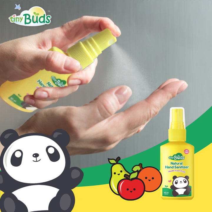 Tiny Buds Baby Hand Sanitizer 60ml - Fruits - Extra Value Mart