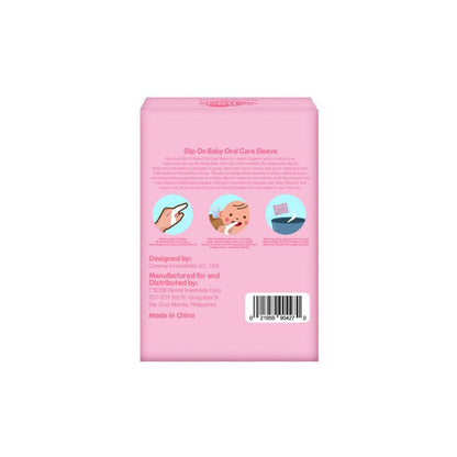 Tiny Buds Slip On Baby Oral Care Sleeve Dry Dental Wipes (15 pcs)