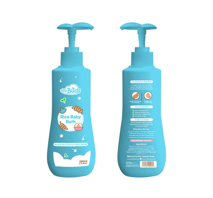 Tiny Buds Natural Rice Baby Bath 350ML