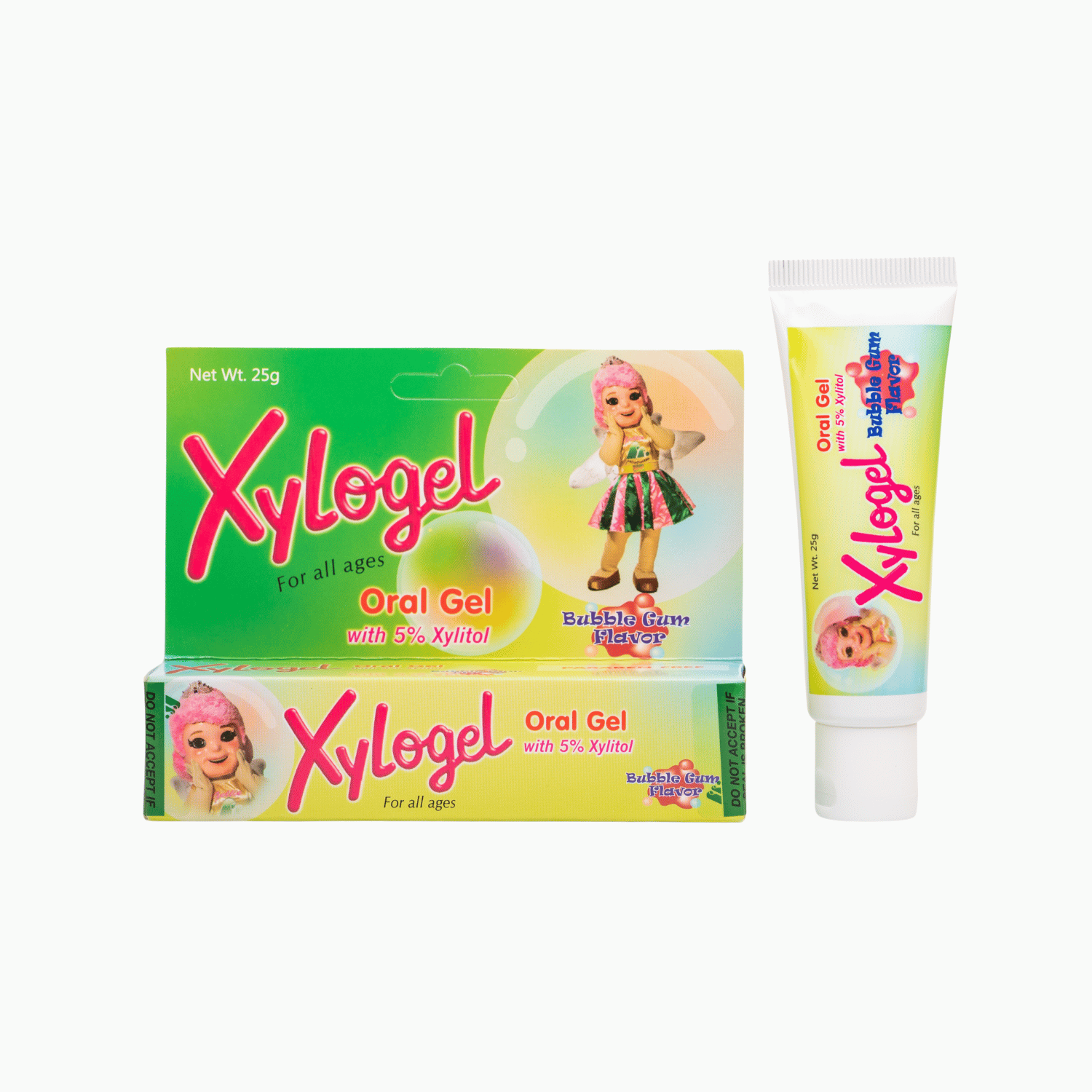 Xylogel Natural Teething Oral Gel 25g with 5% Xylitol